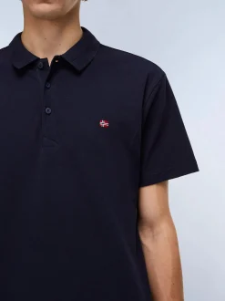 Napapijri Herren Polo - EALIS SS in marine