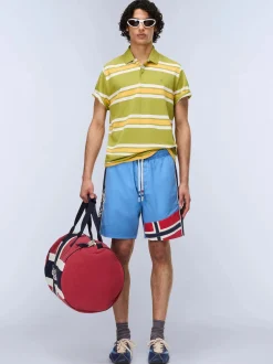 Napapijri Herren Polo - E-HIKARI SS in kiwi gelb