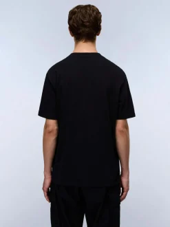 Napapijri Herren T-Shirt in schwarz - Ärmel: kurzarm