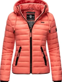 Navahoo Damen Übergangsjacke - Lulana in rot