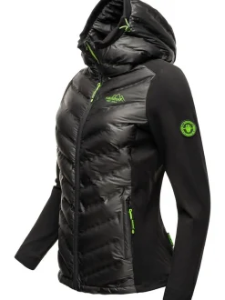 Navahoo Damen Übergangsjacke - Nimm Mich Mit in schwarz