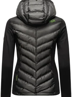 Navahoo Damen Übergangsjacke - Nimm Mich Mit in schwarz