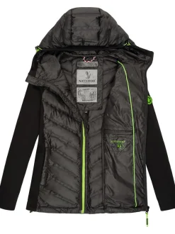 Navahoo Damen Übergangsjacke - Nimm Mich Mit in schwarz