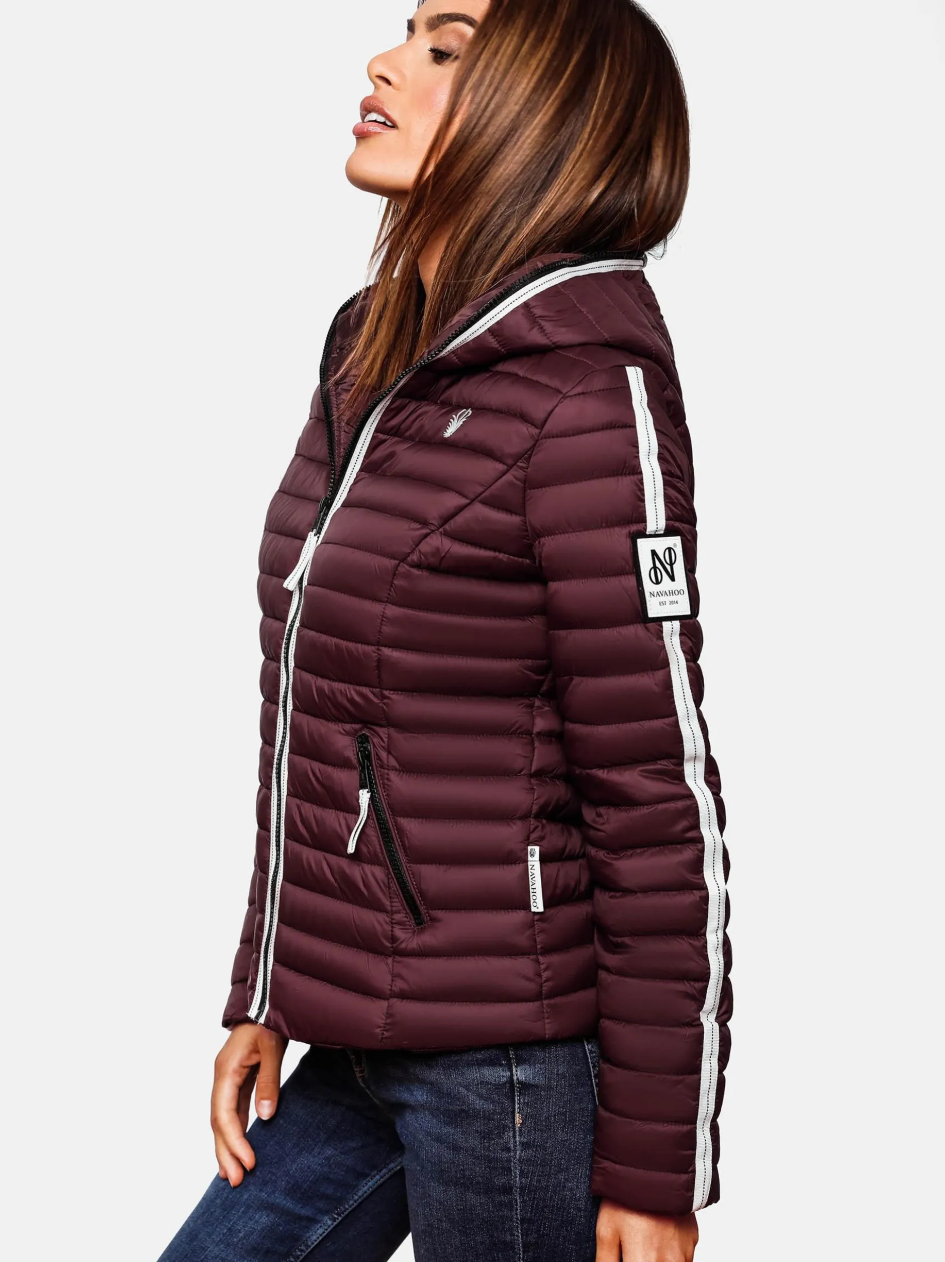 Navahoo Damen Übergangsjacke - Kimuk Prc in bordeaux