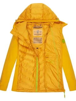 Navahoo Damen Übergangsjacke - Nimm Mich Mit in gelb
