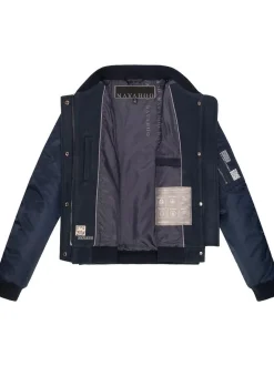 Navahoo Damen Bomberjacke - Willstehaben 14 in marine