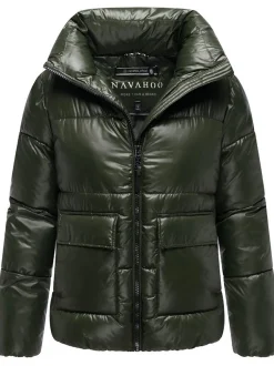 Navahoo Damen Kurzjacke - Eispracht 14 in oliv