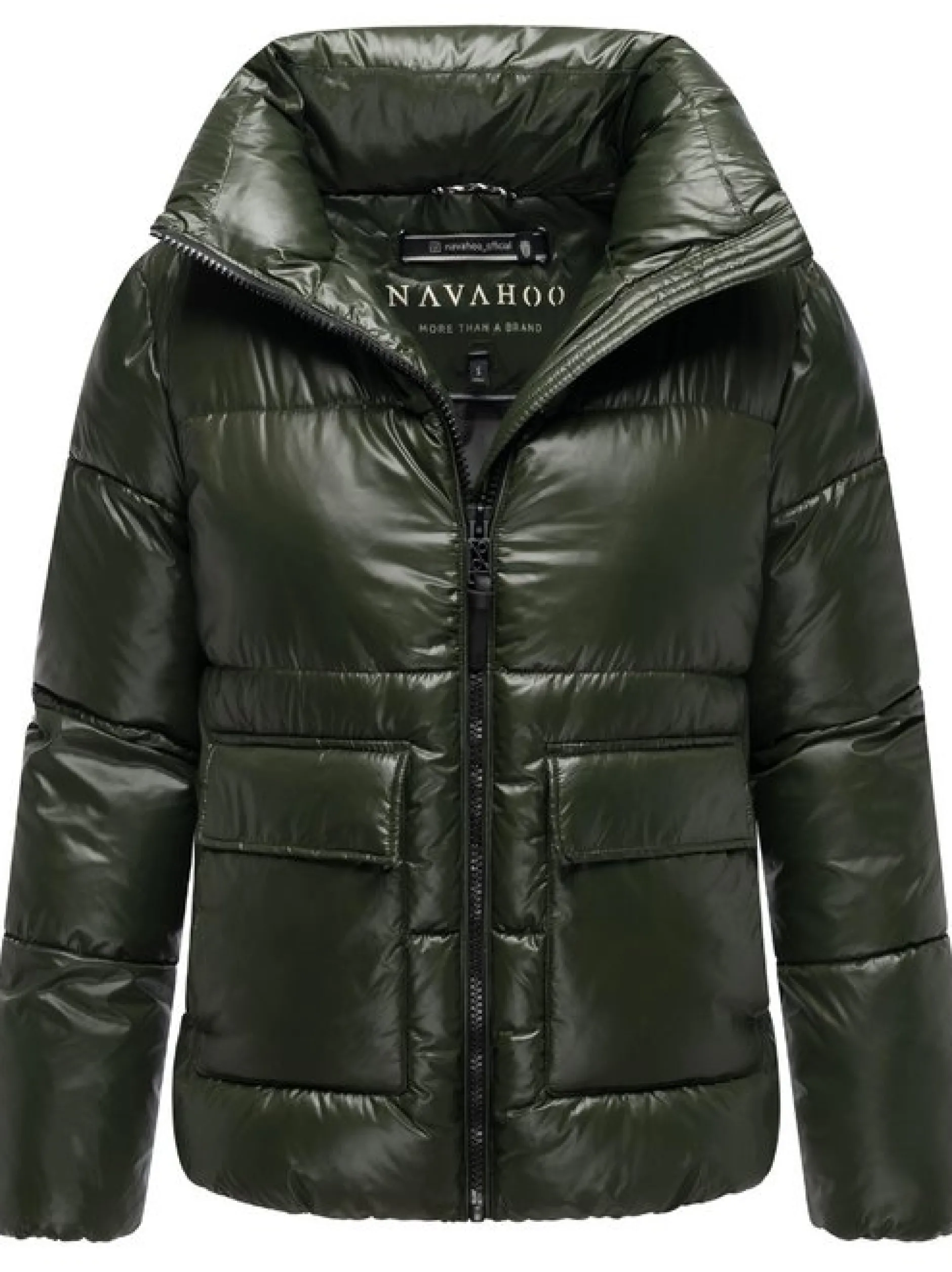 Navahoo Damen Kurzjacke - Eispracht 14 in oliv