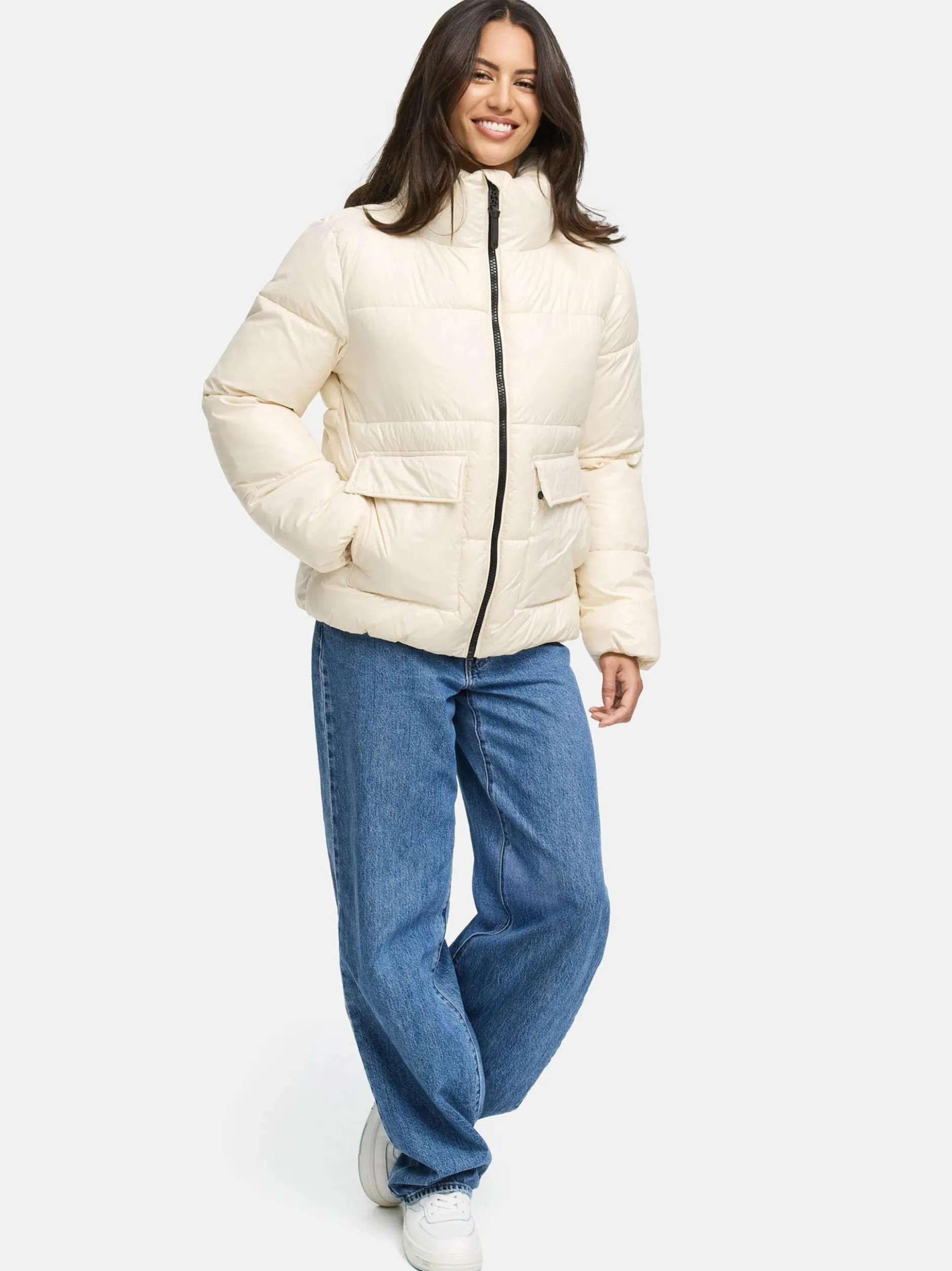 Navahoo Damen Kurzjacke - Eispracht 14 in beige