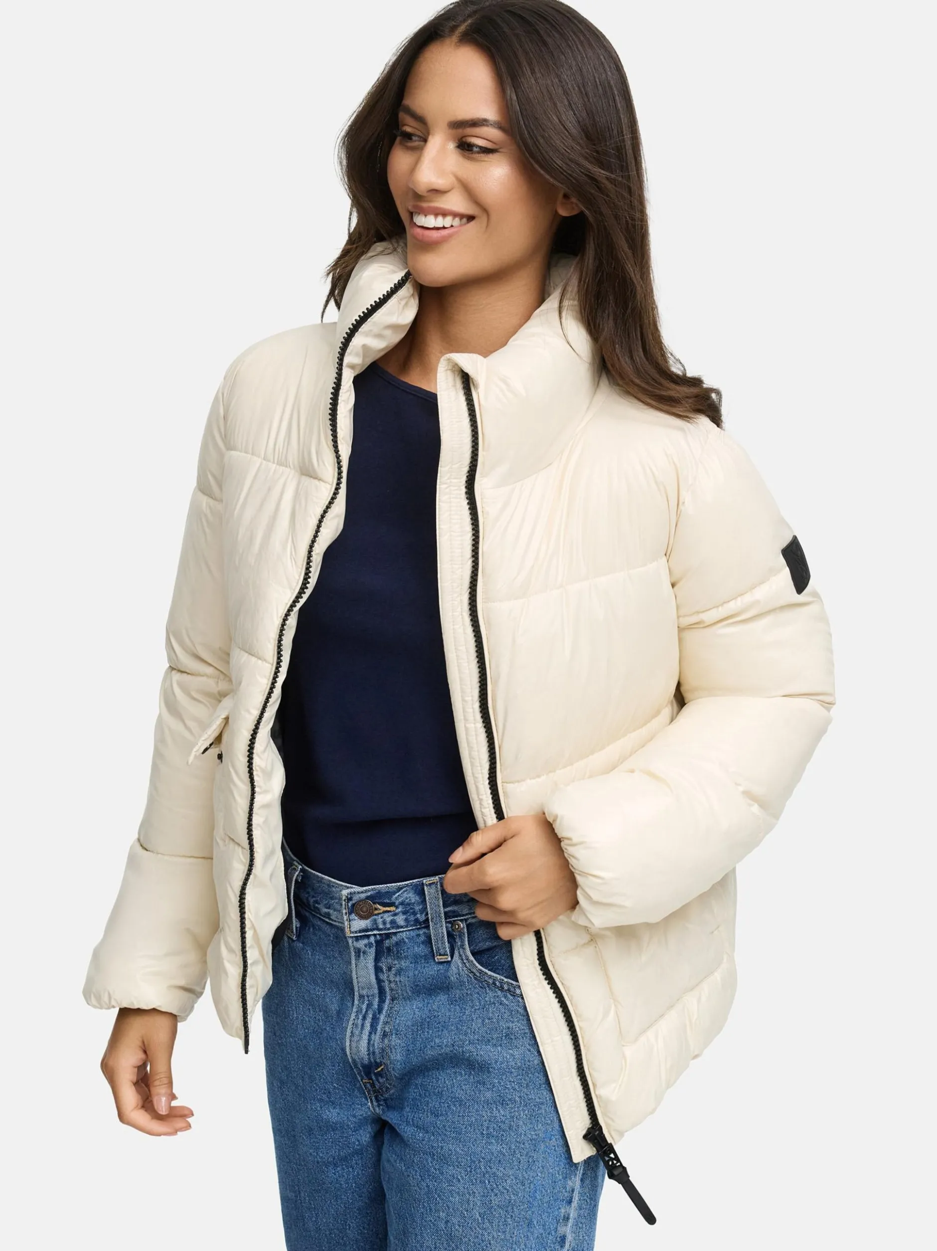 Navahoo Damen Kurzjacke - Eispracht 14 in beige