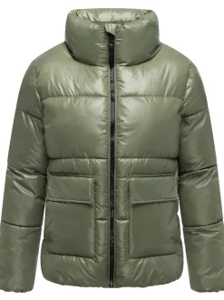 Navahoo Damen Kurzjacke - Eispracht 14 in oliv