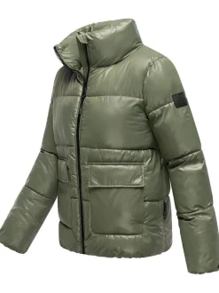 Navahoo Damen Kurzjacke - Eispracht 14 in oliv