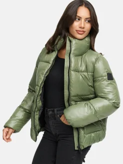 Navahoo Damen Kurzjacke - Eispracht 14 in oliv