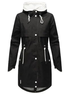 Navahoo Damen Kurzmantel - Xankaa in schwarz