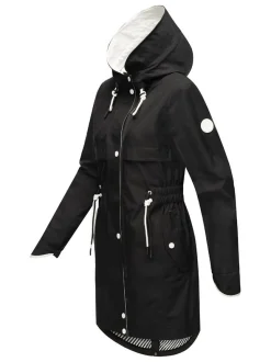 Navahoo Damen Kurzmantel - Xankaa in schwarz