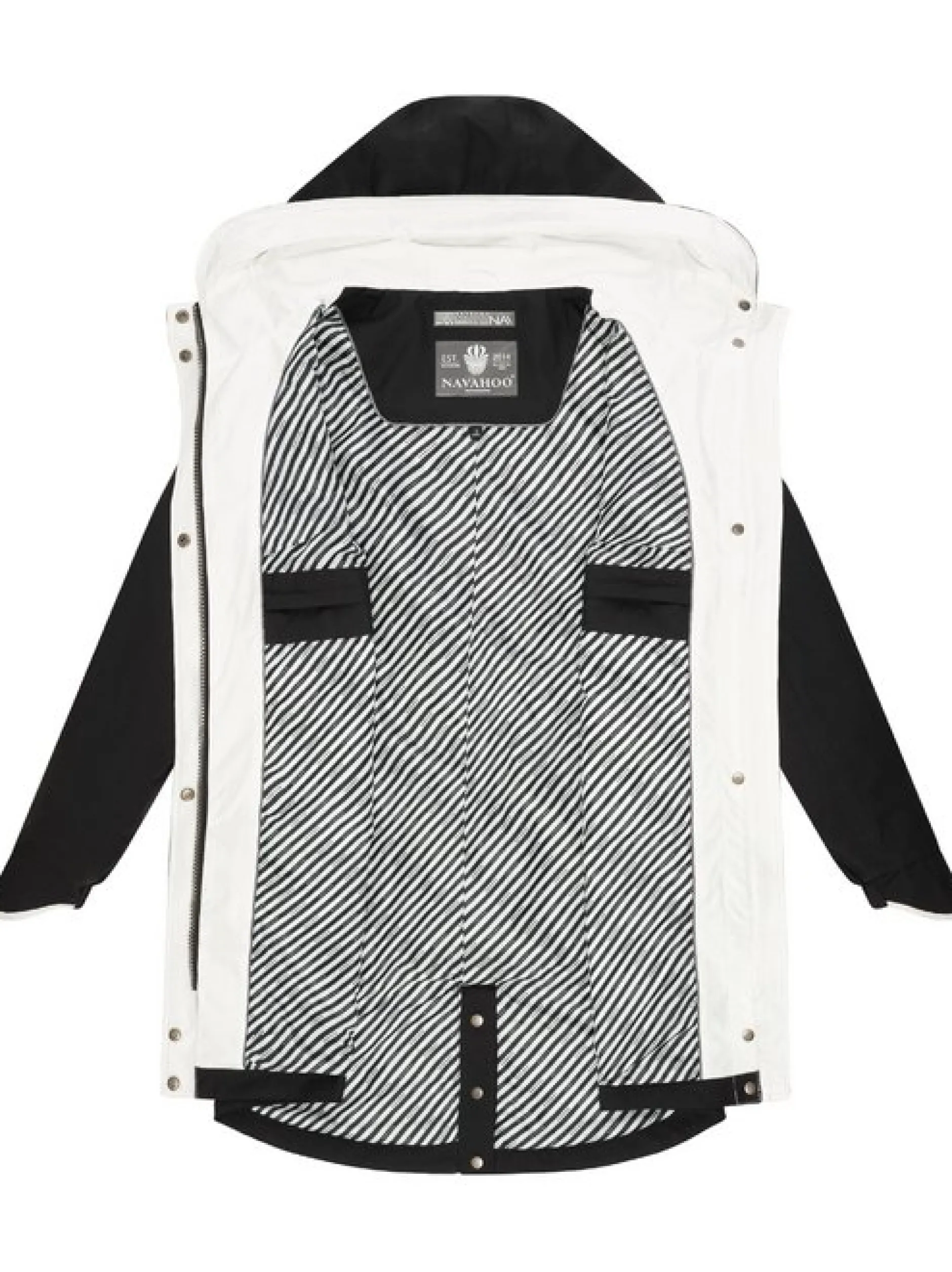 Navahoo Damen Kurzmantel - Xankaa in schwarz