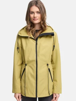 Navahoo Damen Outdoorjacke - Blumentanz 14 in khaki
