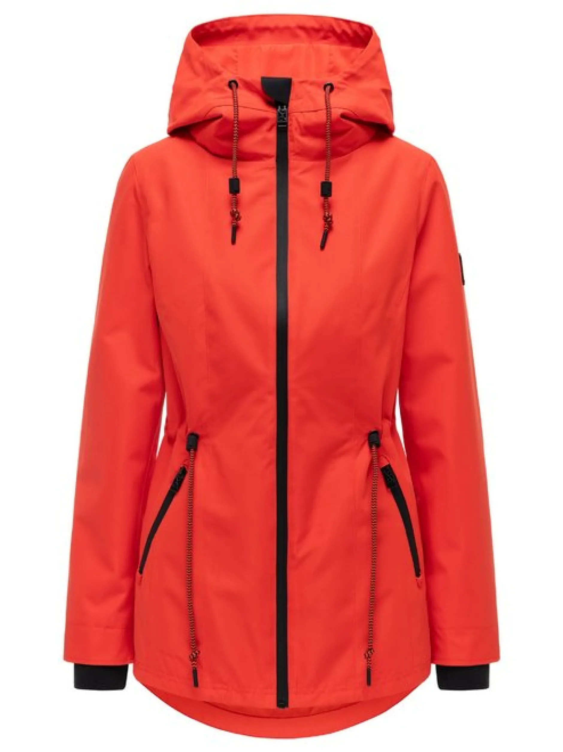 Navahoo Damen Outdoorjacke - Blumentanz 14 in orange
