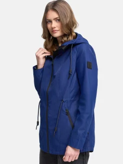 Navahoo Damen Outdoorjacke - Blumentanz 14 in marine