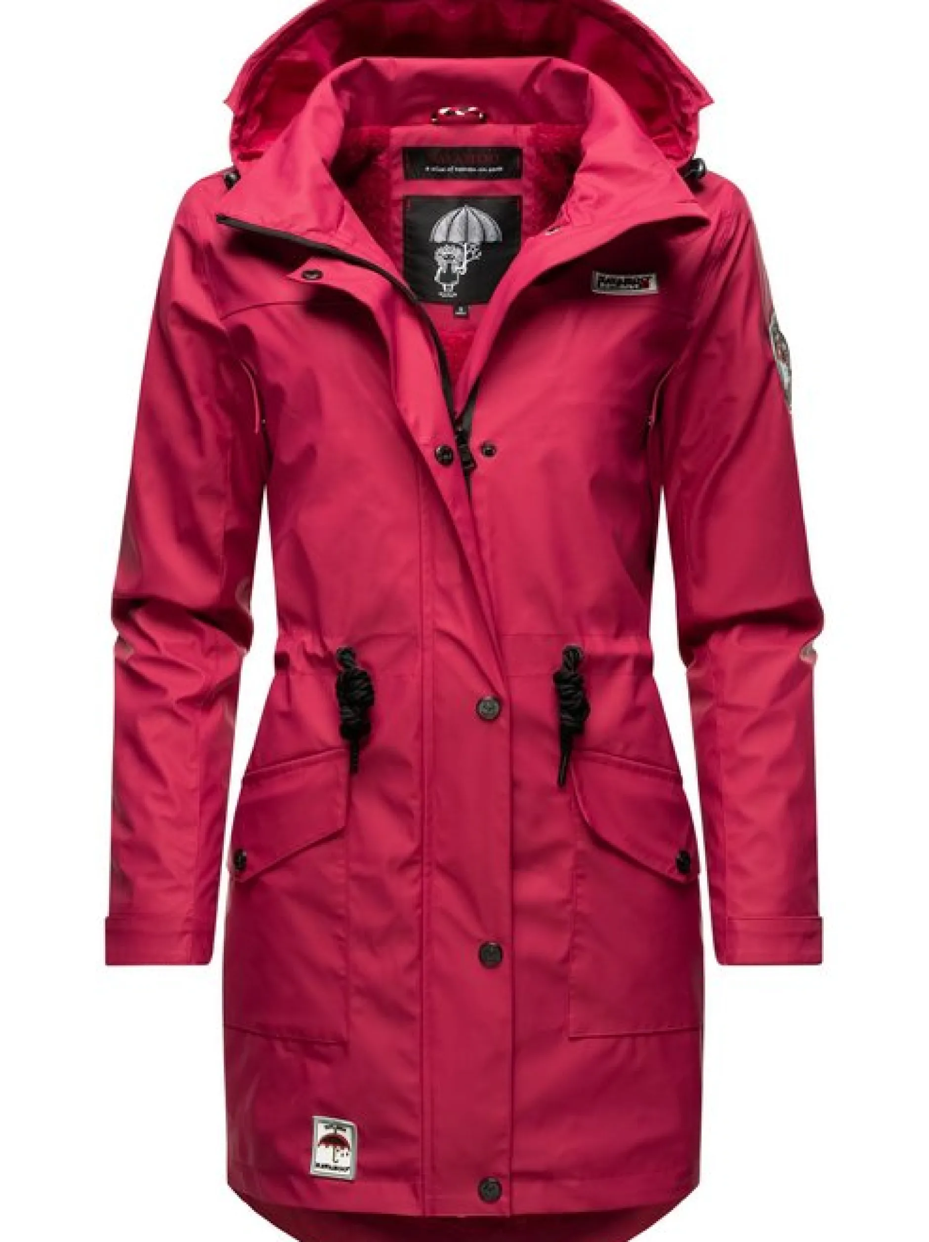 Navahoo Damen Regenjacke - Deike in fuchsia