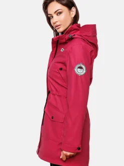 Navahoo Damen Regenjacke - Deike in fuchsia