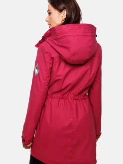 Navahoo Damen Regenjacke - Deike in fuchsia