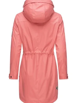 Navahoo Damen Regenjacke - Deike in koralle