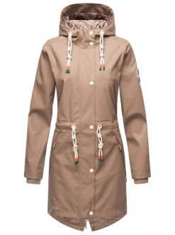 Navahoo Damen Regenjacke - Tropical Storm OO in taupe