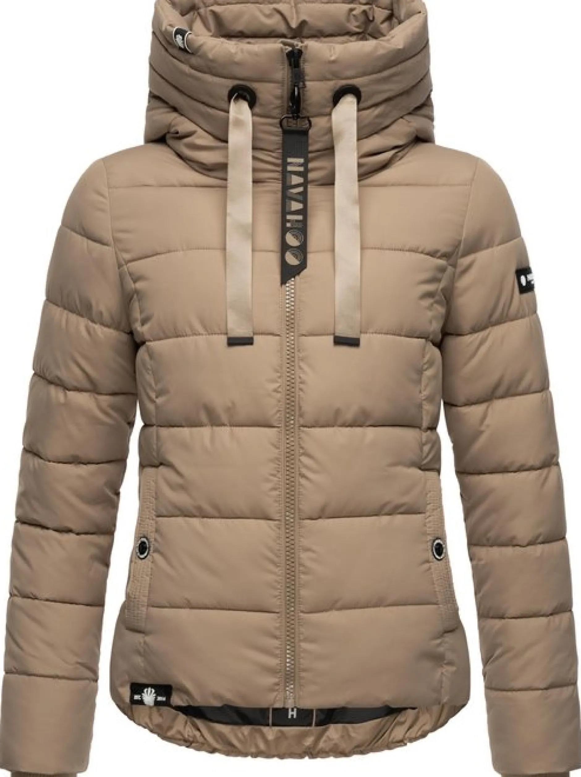 Navahoo Damen Steppjacke - Amayaa in taupe