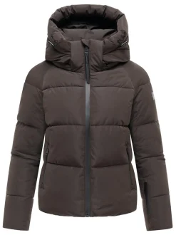 Navahoo Damen Steppjacke - Frostherz XIV in schoko