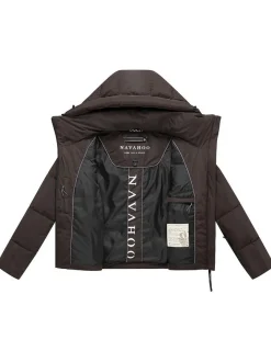 Navahoo Damen Steppjacke - Frostherz XIV in schoko