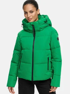 Navahoo Damen Steppjacke - Frostherz XIV in grün