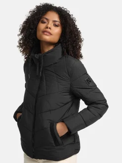 Navahoo Damen Steppjacke - Liebesfee 14 in schwarz
