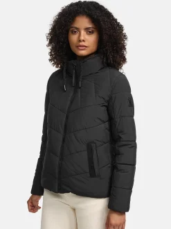 Navahoo Damen Steppjacke - Liebesfee 14 in schwarz