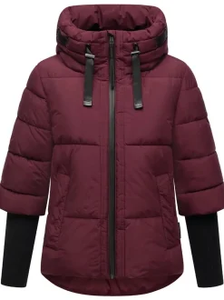 Navahoo Damen Steppjacke - Lotusherz XIV in lila