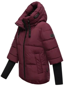 Navahoo Damen Steppjacke - Lotusherz XIV in lila