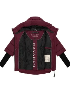 Navahoo Damen Steppjacke - Lotusherz XIV in lila