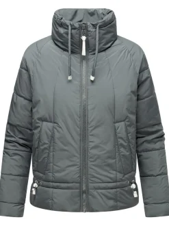 Navahoo Damen Steppjacke - Luftzauber 14 in blau