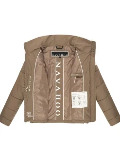 Navahoo Damen Steppjacke - Luftzauber 14 in braun