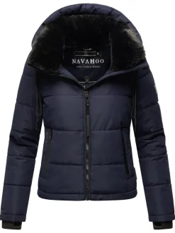 Navahoo Damen Steppjacke - Mit Liebe XIV in marine