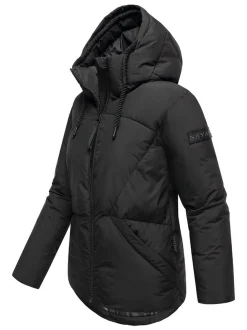Navahoo Damen Steppjacke - Pastellzauber 14 in schwarz
