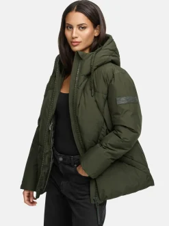 Navahoo Damen Steppjacke - Pastellzauber 14 in oliv
