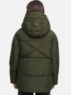 Navahoo Damen Steppjacke - Pastellzauber 14 in oliv