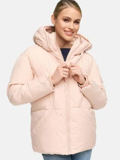 Navahoo Damen Steppjacke - Pastellzauber 14 in rosa