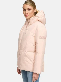 Navahoo Damen Steppjacke - Pastellzauber 14 in rosa