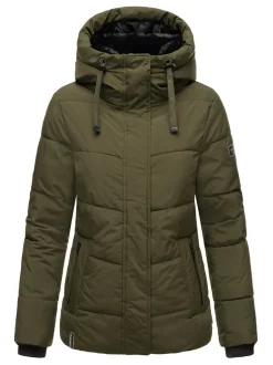 Navahoo Damen Steppjacke - Sag ja XIV in oliv