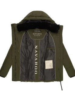 Navahoo Damen Steppjacke - Sag ja XIV in oliv