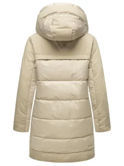 Navahoo Damen Steppjacke - Samtkätzchen in grau