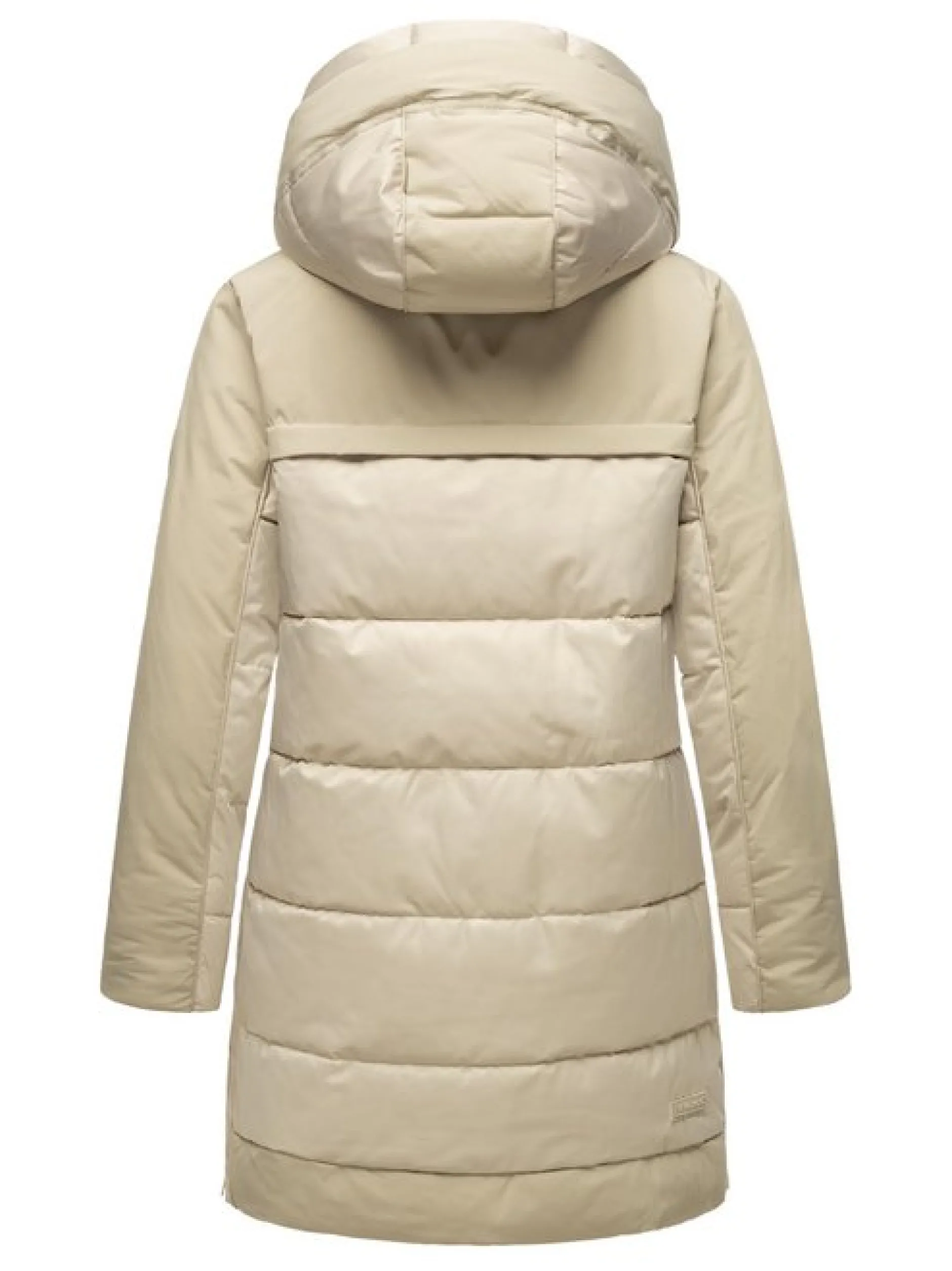 Navahoo Damen Steppjacke - Samtkätzchen in grau