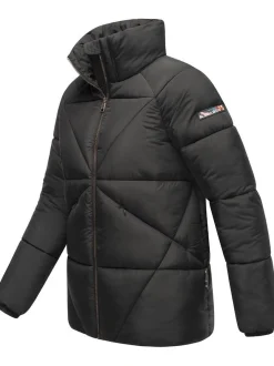 Navahoo Damen Steppjacke - Schokolinaa 14 in schwarz